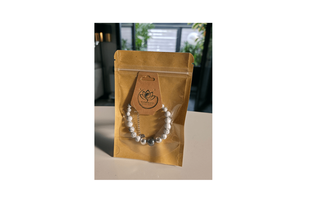 Howlite Ombre - Bransoletka Damska - W Zmysłach