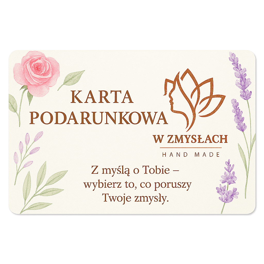Karta podarunkowa - W Zmysłach