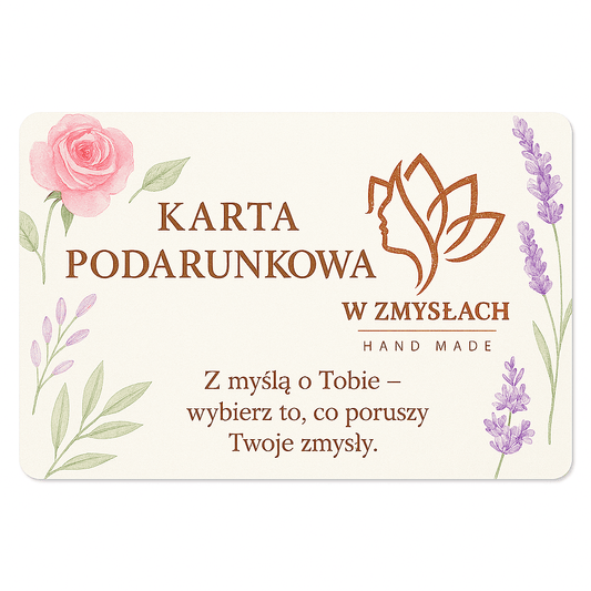 Karta podarunkowa - W Zmysłach