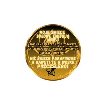 "Maison Rose" 200ml - Świeca sojowa o zapachu róży (ok. 35h palenia) - W Zmysłach