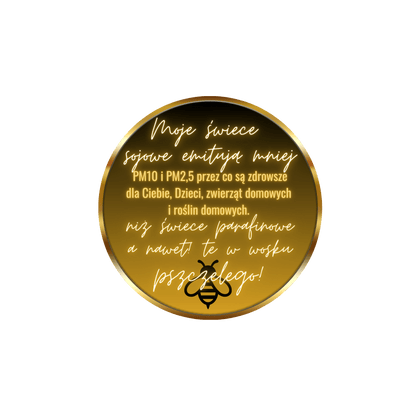 "Balle Rouge" - Świeca dekoracyjna - W Zmysłach