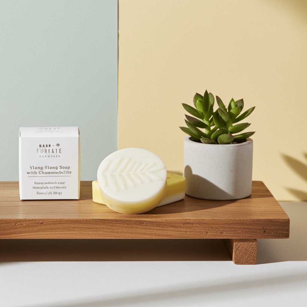 Yin - Yang Charmoni - mydełko łączące aromat Ylang - Ylang, masło macadamia i rumianek - W Zmysłach